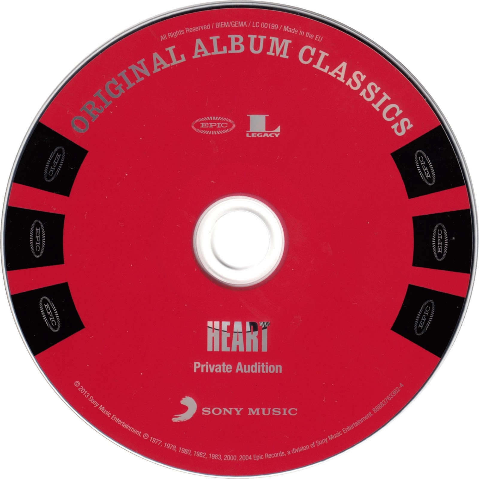 1982 Private Audition Heart Rockronología