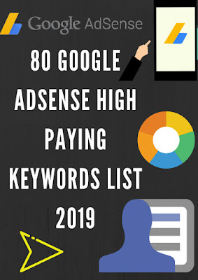 (Infographic) 80 Google Adsense High Paying Keywords List 2019 (Infographic) 80 Google Adsense High Paying Keywords List 2019