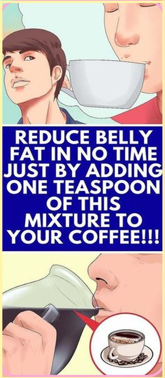 Reduce BELLY FAT IN NO TIME Just by Adding One Teaspoon of This Mixture To Your Coffee