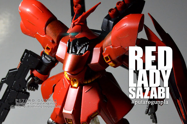 HGUC 1/144 Sazabi by Arra PUTARO GUNPLA