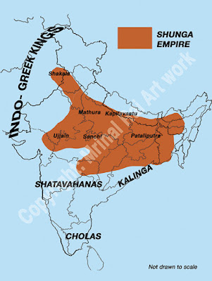 sangu dynesty , map india history