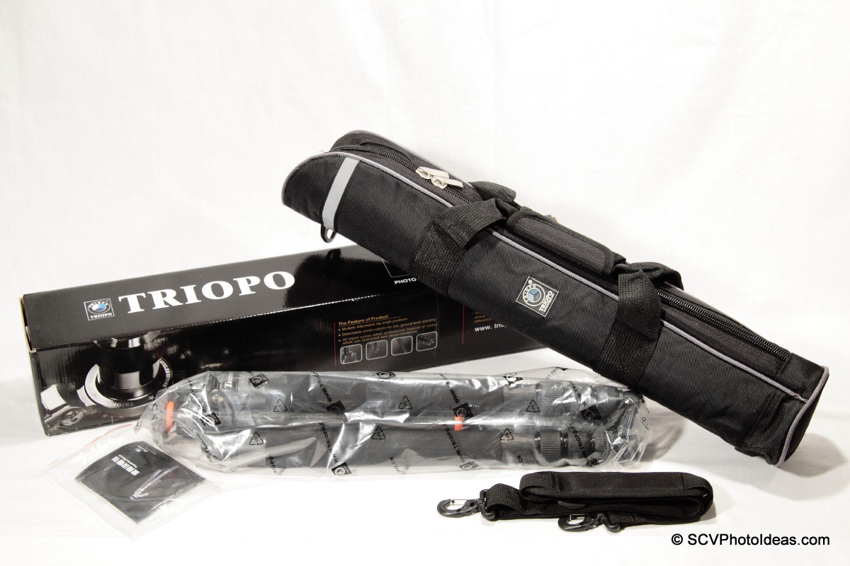 Triopo GX-1328 CF Tripod unpacked