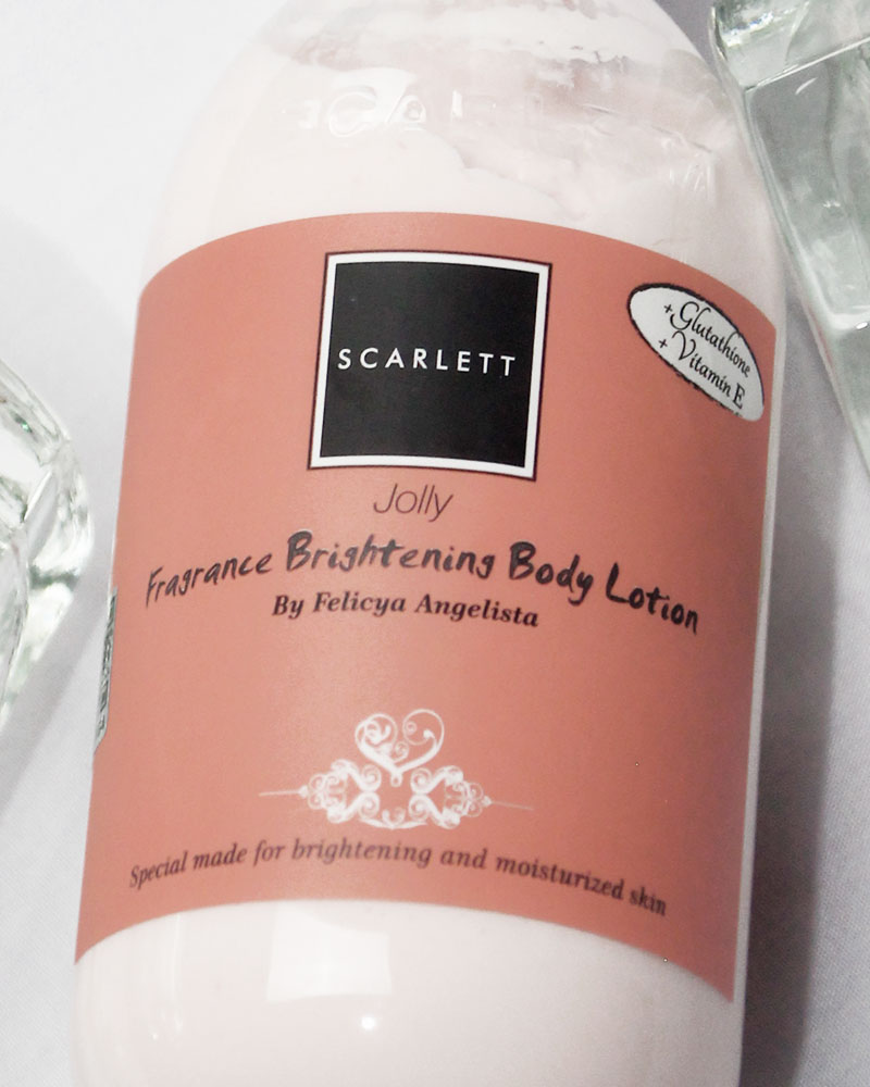 Review Scarlett Whitening Body Lotion Jolly b e l l a ' s
