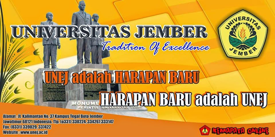 Prodi dan Daya Tampung SNMPTN UNEJ 2016 (update 29