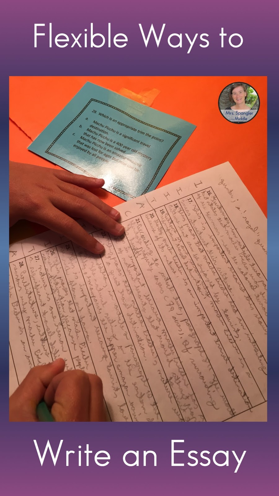 How to write an essay for high school application image