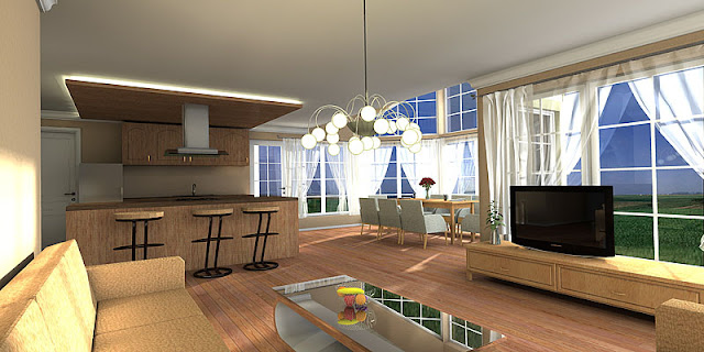 Classical affordable home interior design
