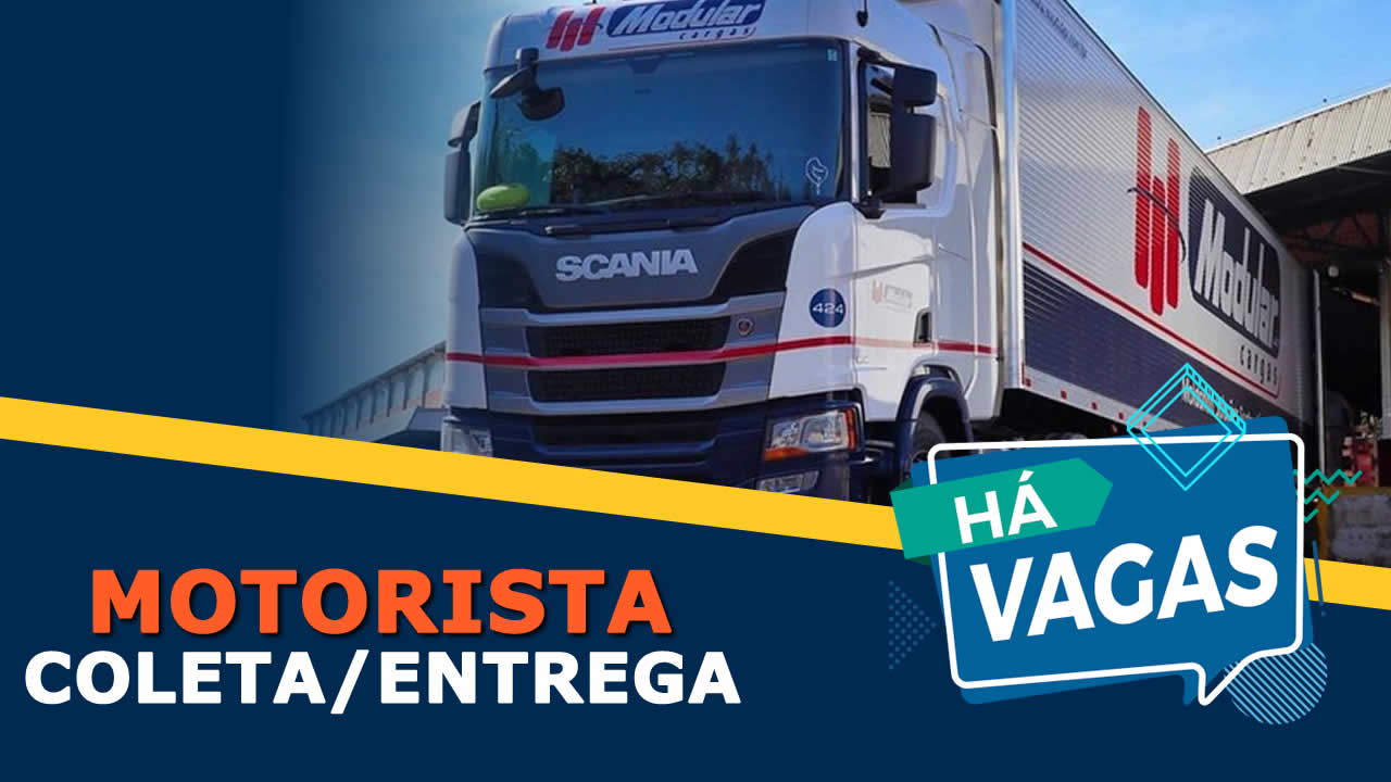 vaga para motorista