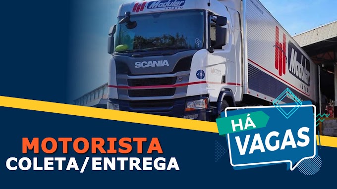 Modular Cargas abre vagas para Motorista Carreteiro 