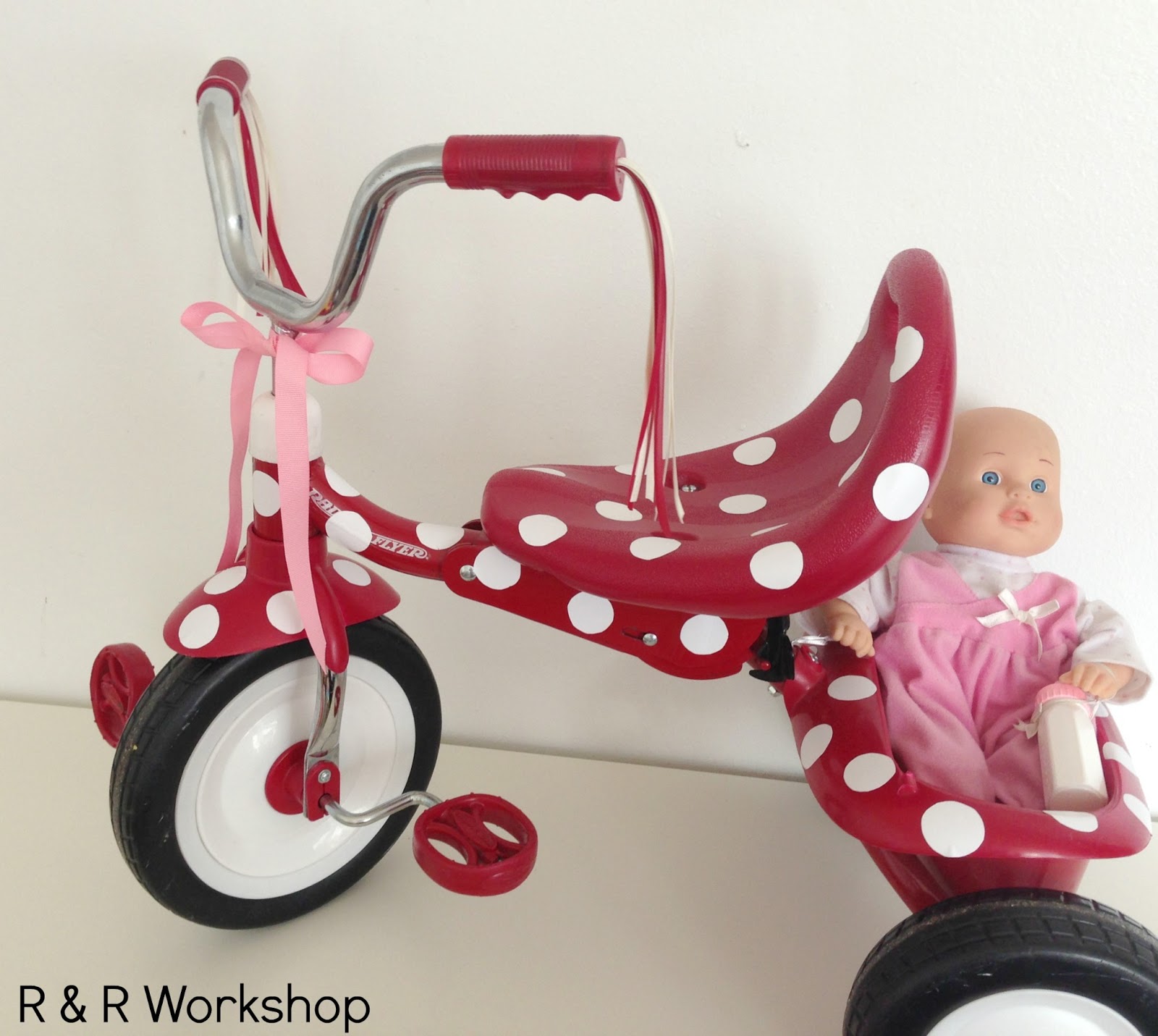 Poppy Seed Projects Guest Post Decorate With Vinyl Tricycle Makeover