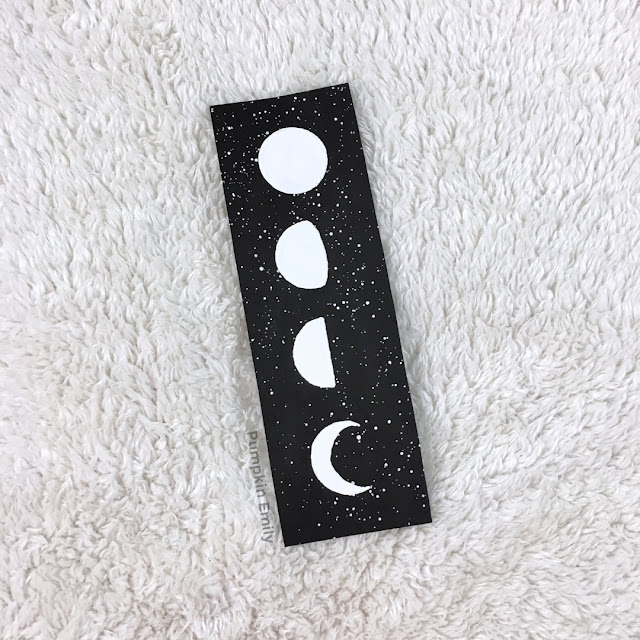 DIY Moon Bookmark