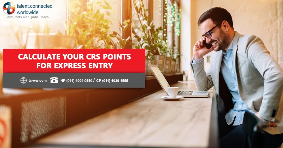 Calculate your CRS points for Express Entry Canada immigration