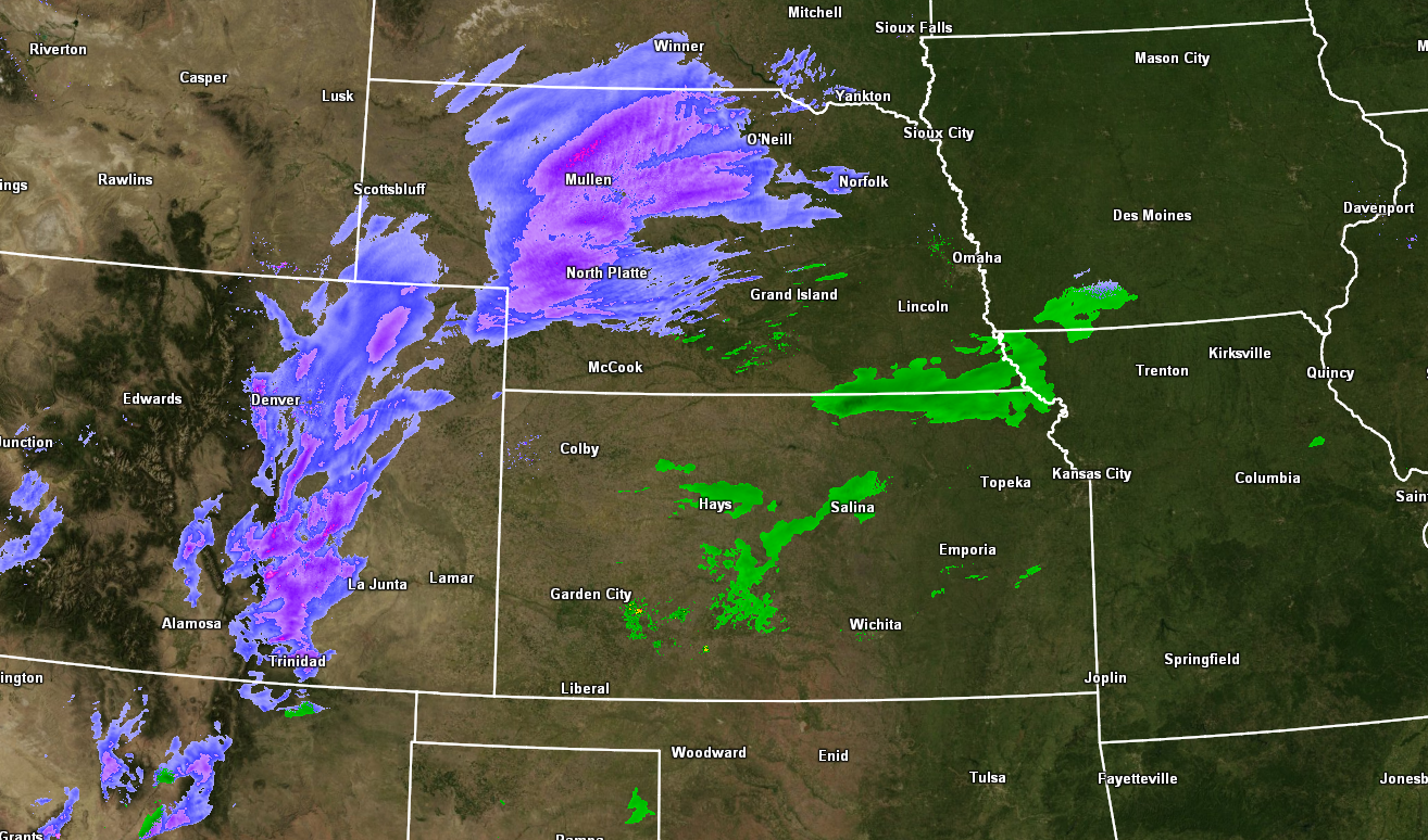 The Original Weather Blog Central Plains / Midwest Blizzard Getting