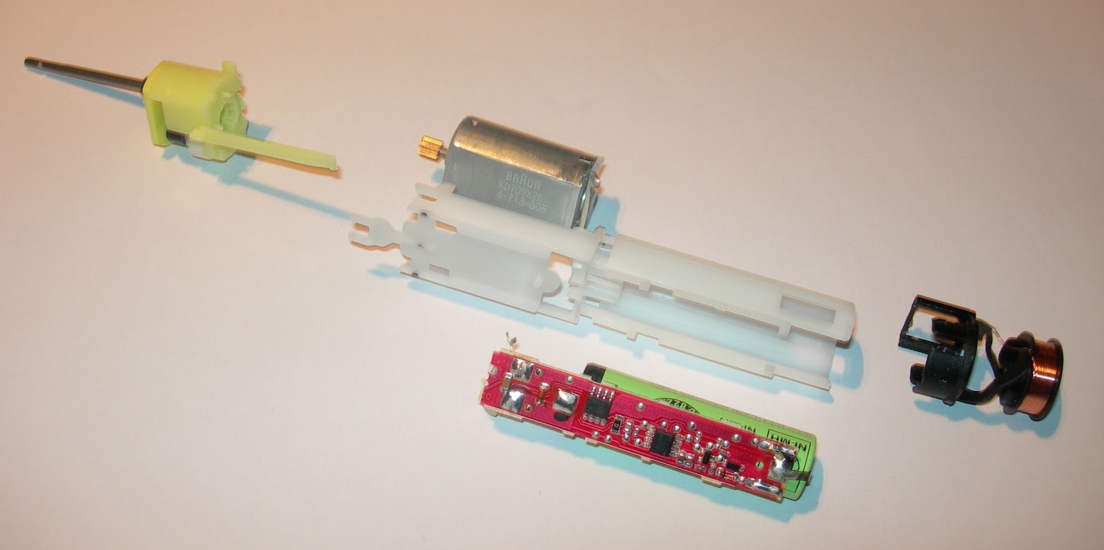 Electric Toothbrush Circuit Diagram