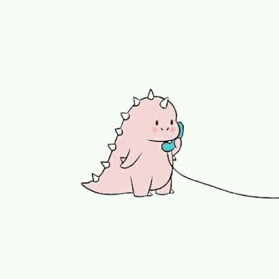 Kumpulan Gambar Dino Merah Pink Hijau Lucu Untuk Foto Profil Yang Viral