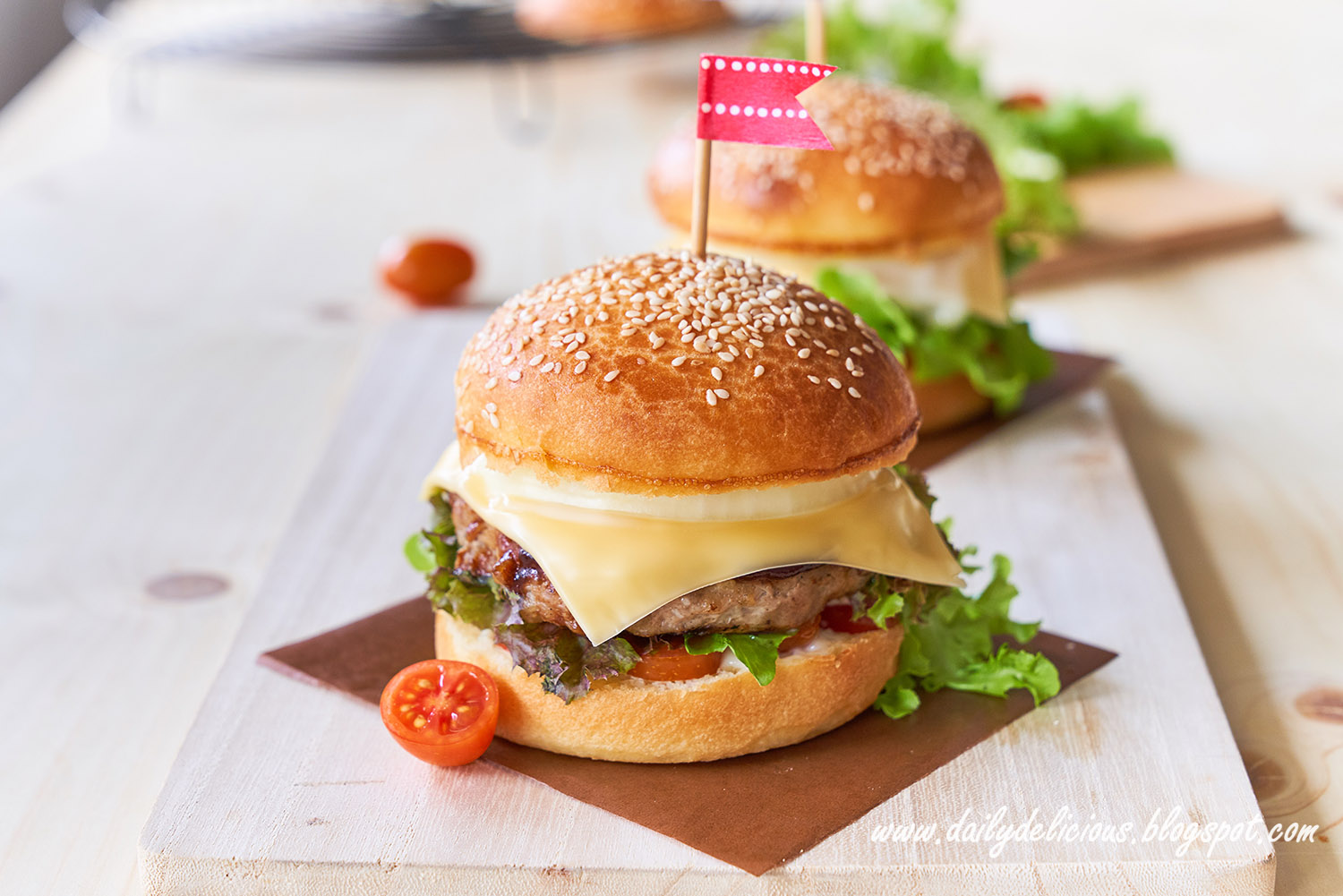 dailydelicious: Brioche Burger buns