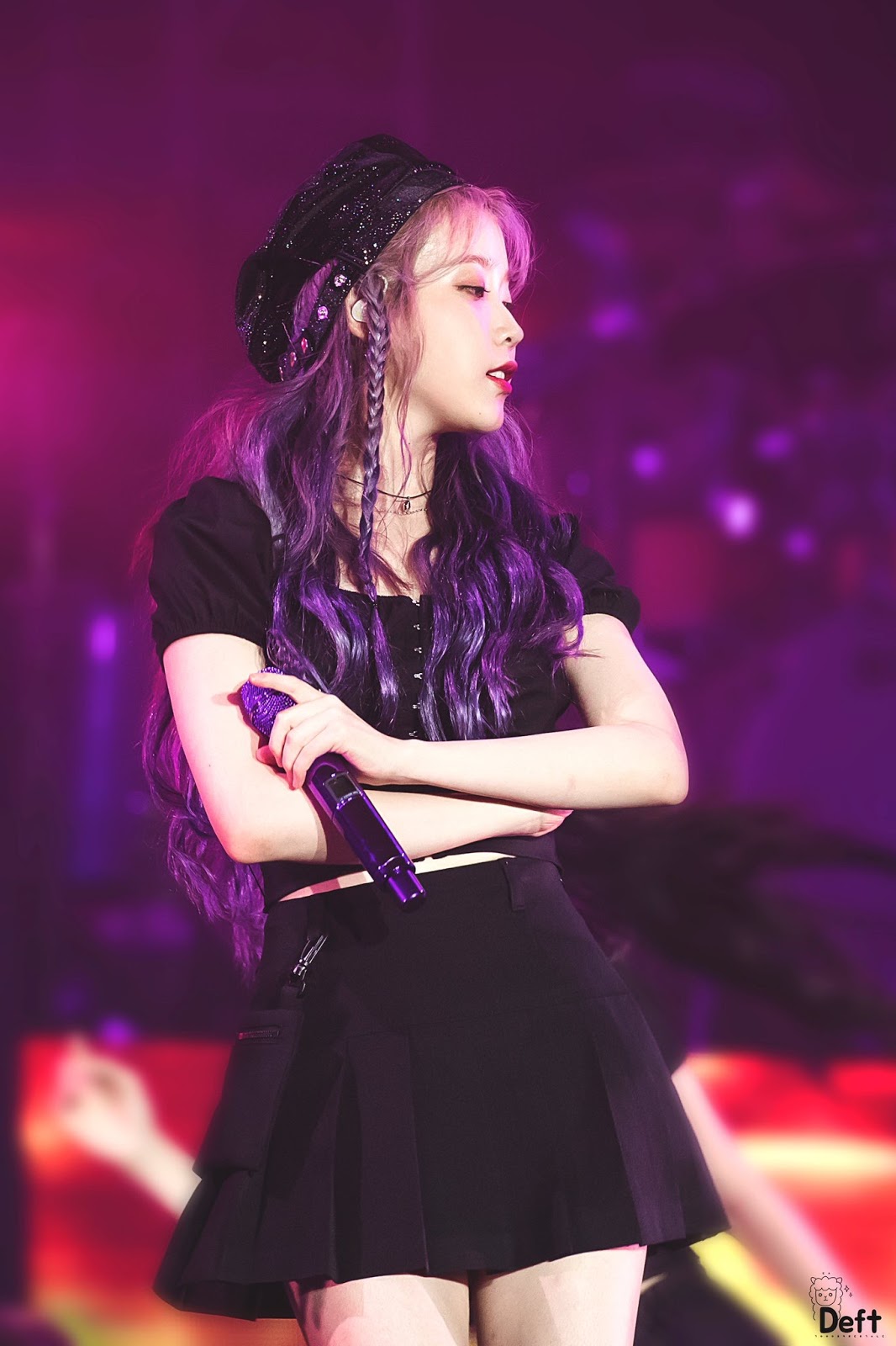 Knetz agree Singer IU looks the best with purple hair and wish to see