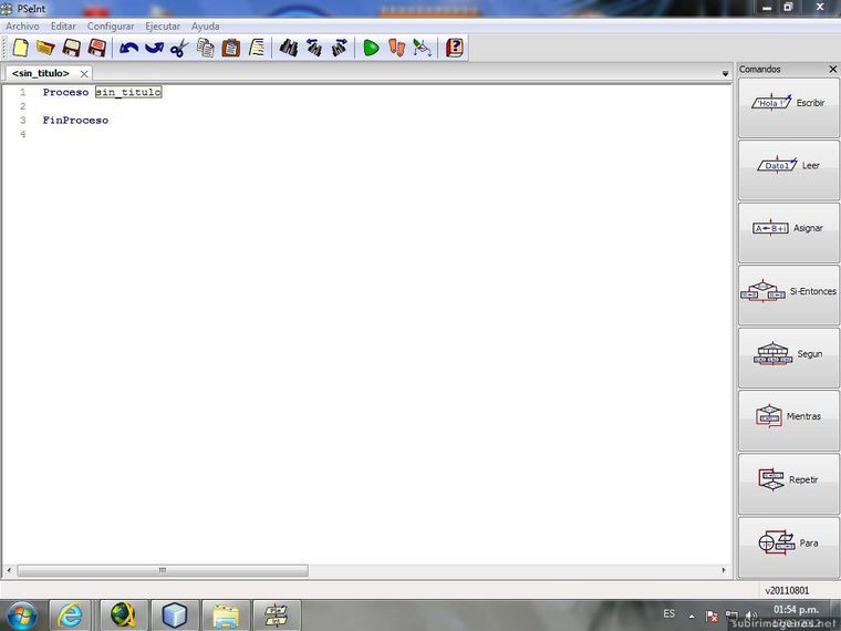 INFORMÁTICA III: Algoritmos en Pseint.
