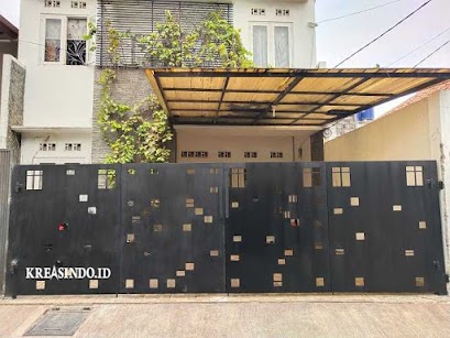 Pintu Pagar Besi Plat Cutting Laser Minimalis pesanan Bpk Abit Toni Cipete Jakarta - Order Kedua Pintu Pagar Besi Plat Cutting Laser Minimalis pesanan Bpk Abit Toni Cipete Jakarta - Order Kedua