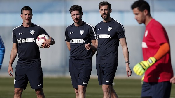 Málaga, hoy entrenamiento y rueda de prensa de Víctor Sánchez Málaga, hoy entrenamiento y rueda de prensa de Víctor Sánchez