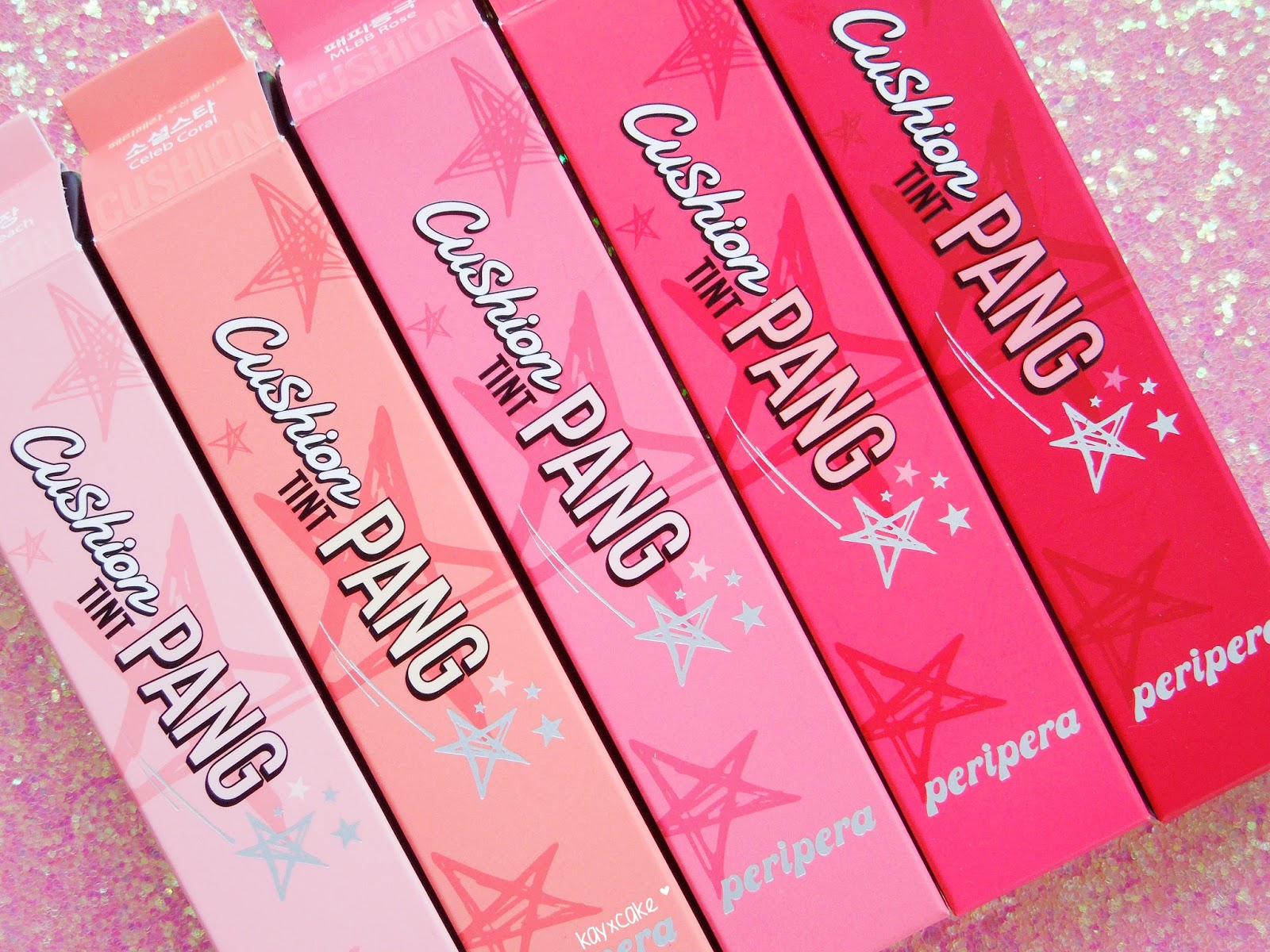 Kay Cake Beauty Peripera Cushion Pang Tint ♡ Review + Swatches