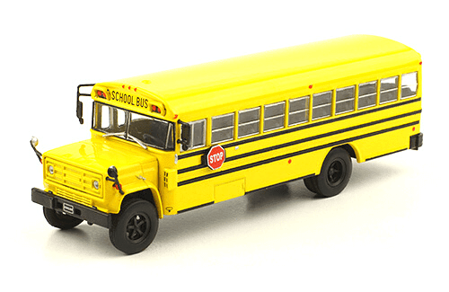Kultowe Autobusy PRL-u GMC School Bus