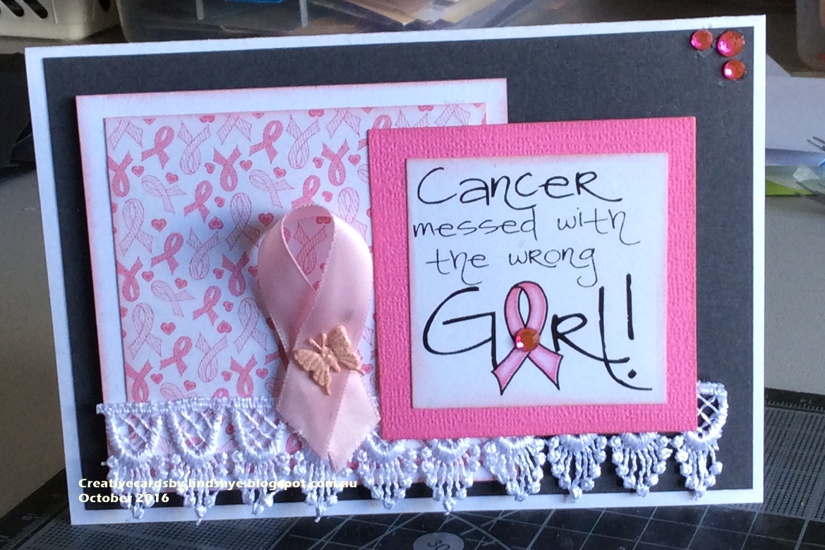 Creative Cards by Lindsaye Cards For Breast Cancer Month