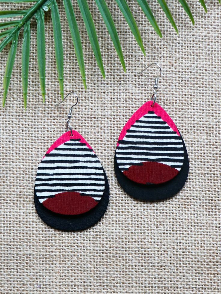 Fabric earrings designs