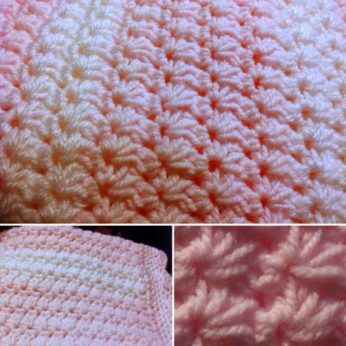 Easy Star Stitch Baby Blanket - Free Pattern 