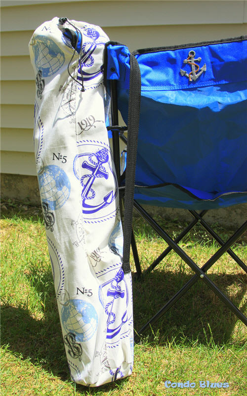 Condo Blues DIY Replacement Lawn Chair Bag and Friday Favorites Linky Party Week 572