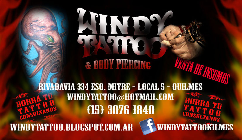Windy Tattoo Quilmes
