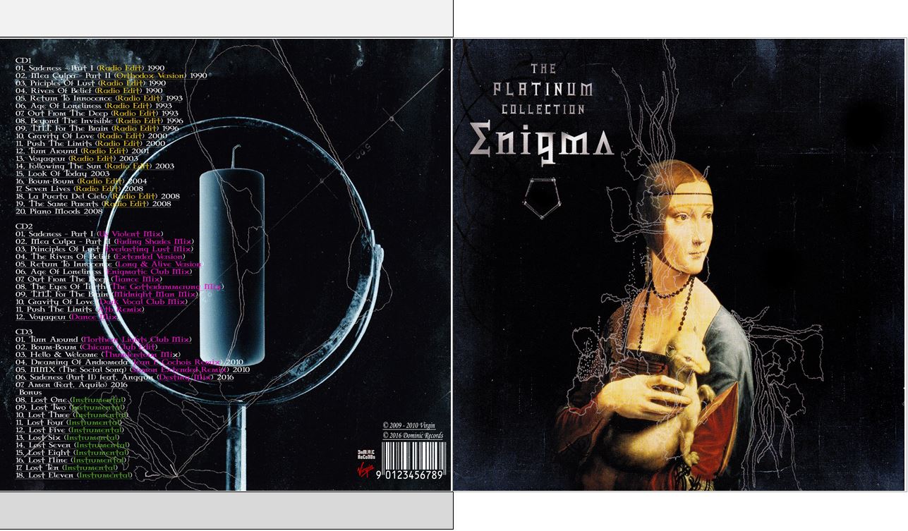 MUSICOLLECTION: ENIGMA - The Platinum Collection - 2017