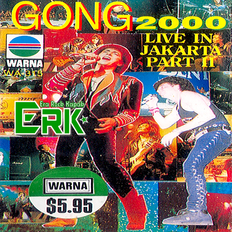 Gong 2000 Live In Jakarta PArt II (1992) Era Rock Kapak Evolusi Muzik