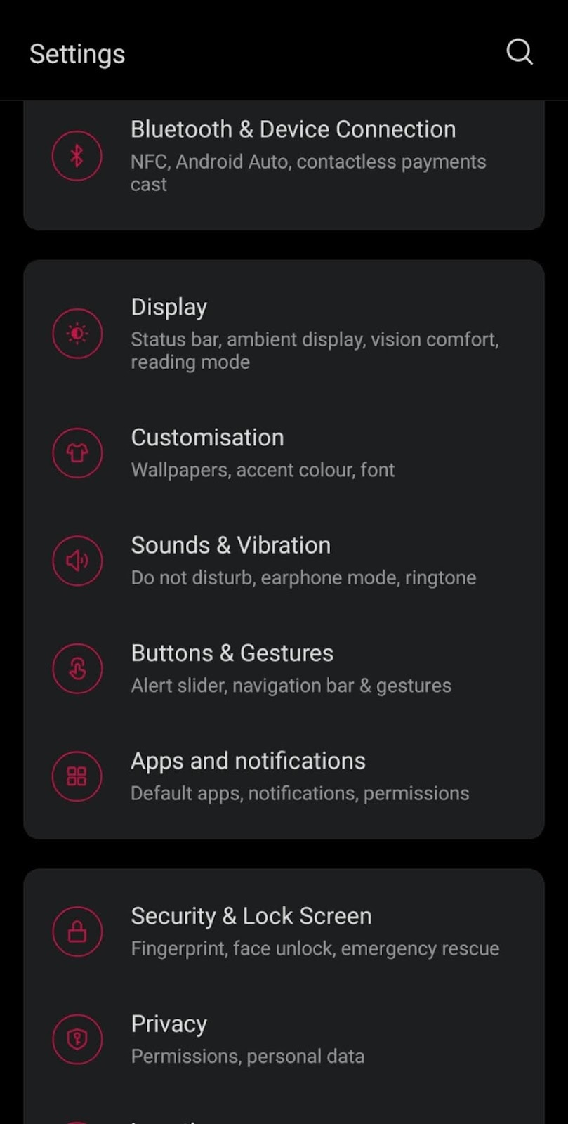 Apps and notifcations