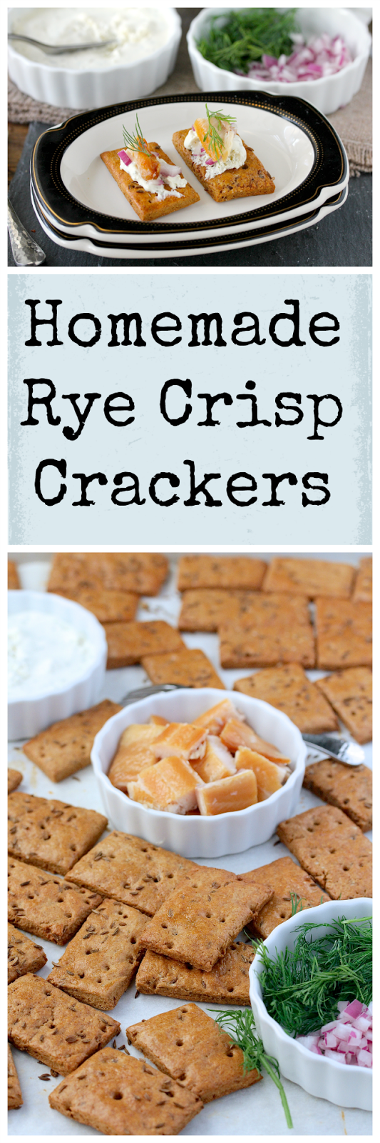 Homemade Rye Crisp Crackers Karen's Kitchen Stories