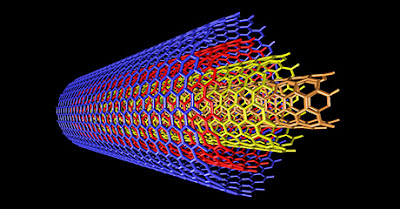 Miniaturizzazione molecole modellate: nanotubi di carbonio