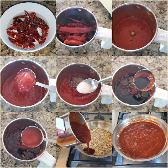 images of Schezwan Sauce / Spicy Szechuan Sauce / Homemade Schezwan Sauce Recipe / How To Make Chinese Schezwan Sauce