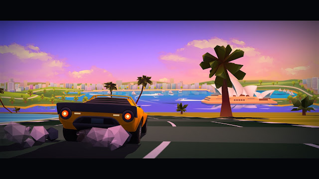 Screenshot from Horizon Chase Turbo