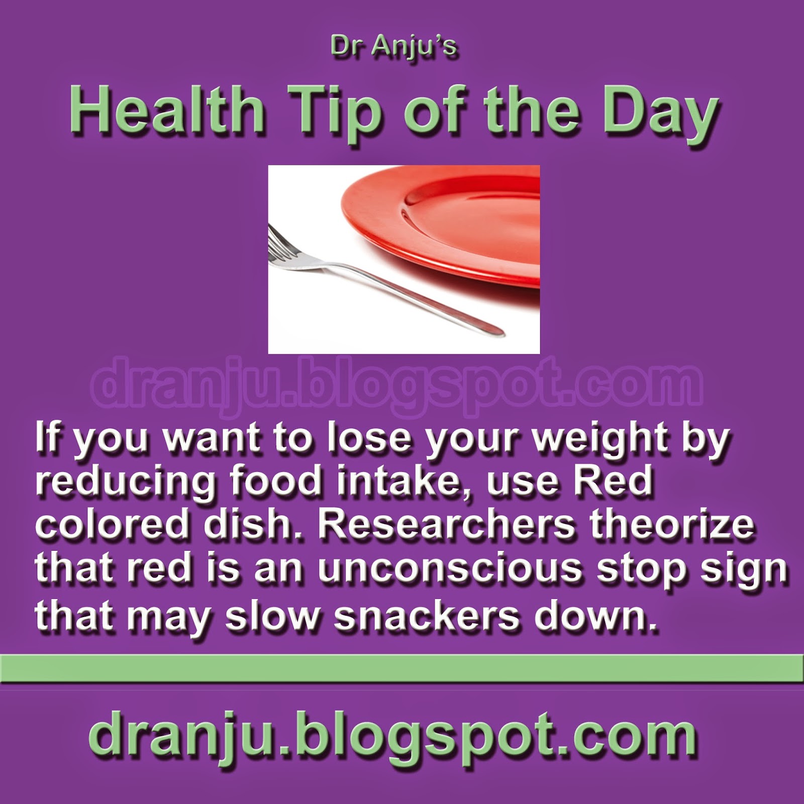 Weekly Health Tip Weekly Health Tip