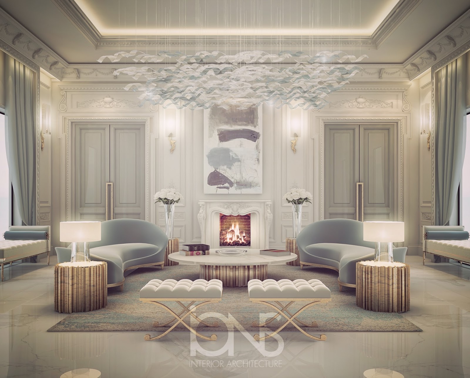 Exploring Luxurious Homes: Vibrant Lounge Room Design