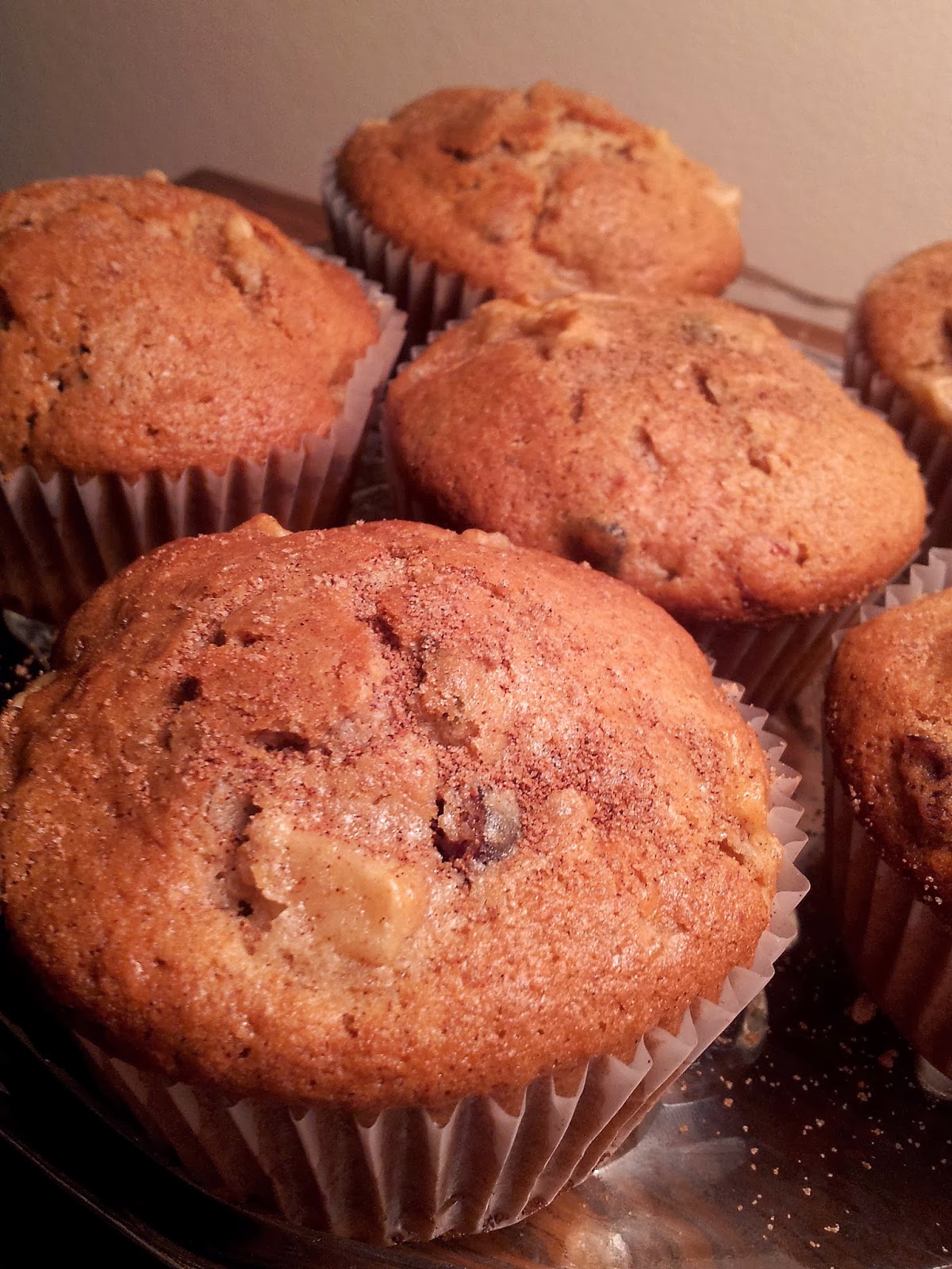 Eat Rainbow Love Apple and Cinnamon Muffins