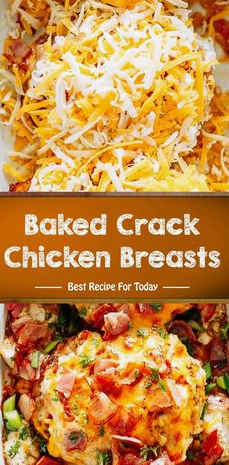 Baked Crack Chicken Breasts - Food Mami 1