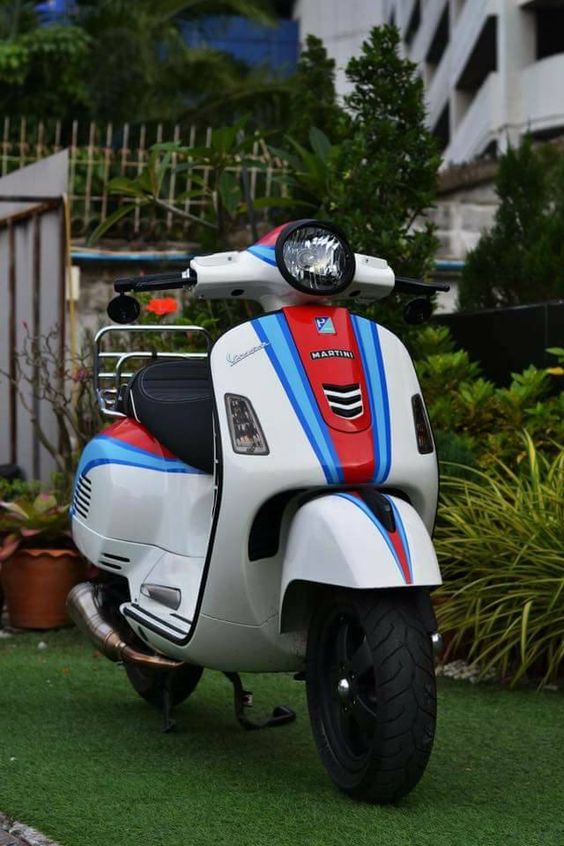 Modifikasi Vespa Sprint Matic [Terbaru]