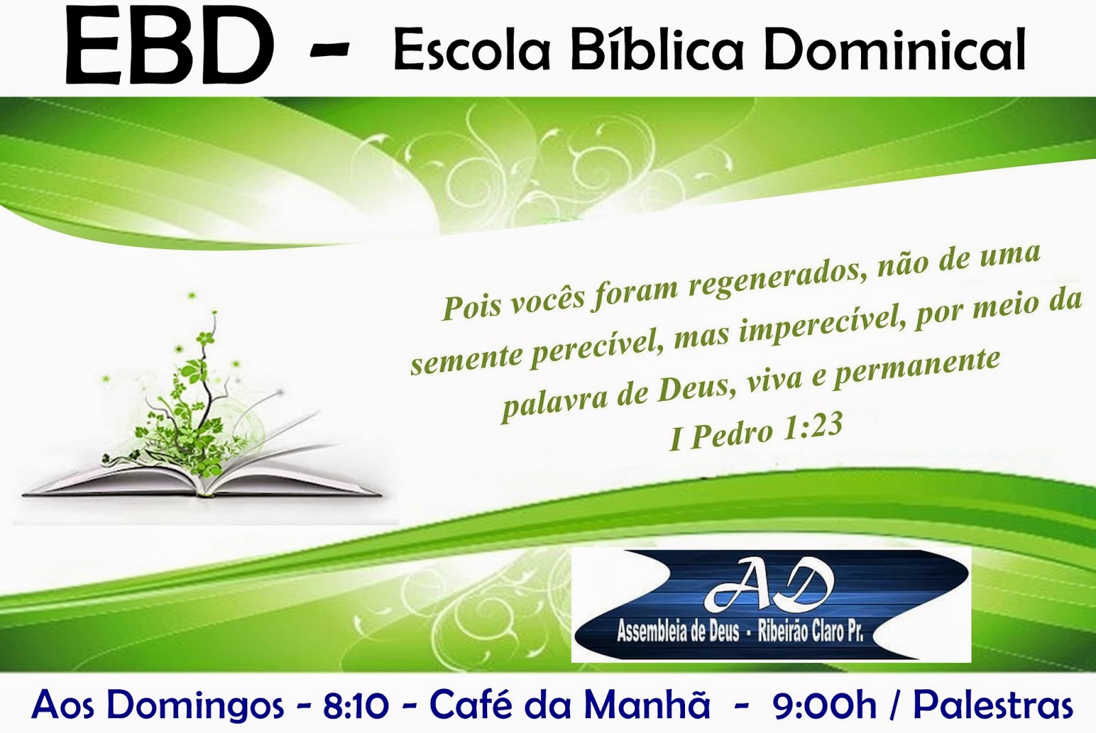 Ebd Escola Bíblica Dominical Igreja Evangélica Assembleia De Deus