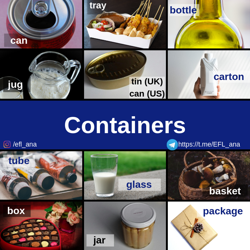 CPI Tino Grandío Bilingual Sections Food containers