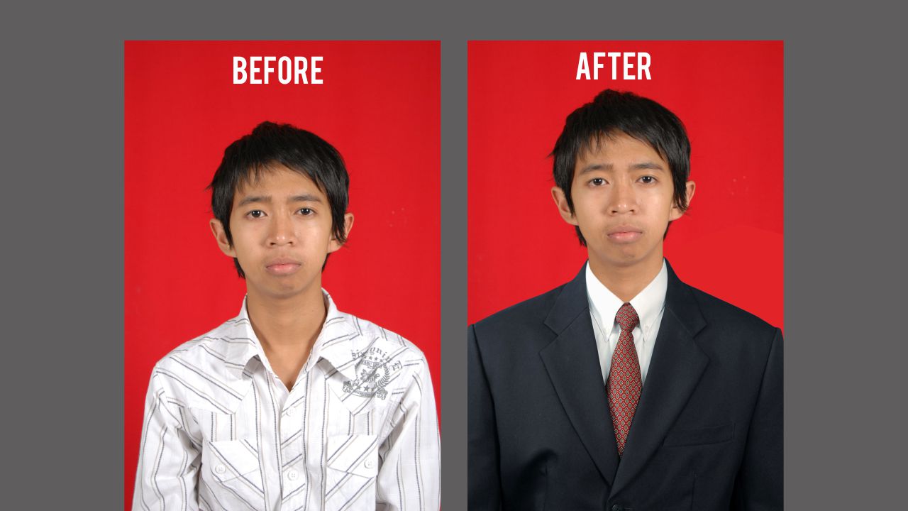 Terbaru 23+ Template Kemeja Putih Tanpa Dasi Psd