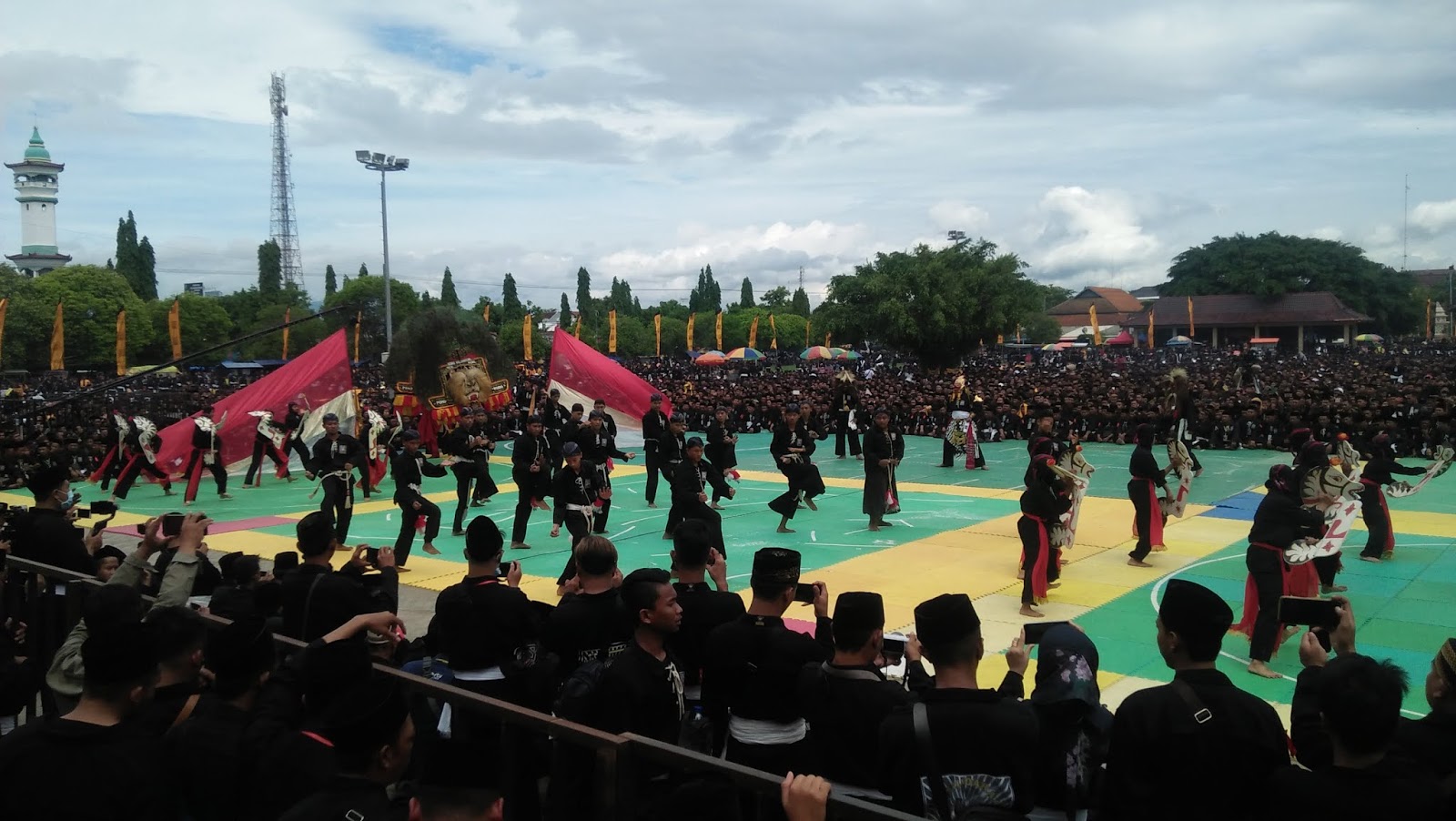 Warga PSHT Cabang Ponorogo Nyatakan Siap Jogo NKRI, Jogo
