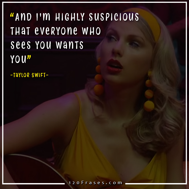 Frases de Taylor Swift (Lover) 120 frases