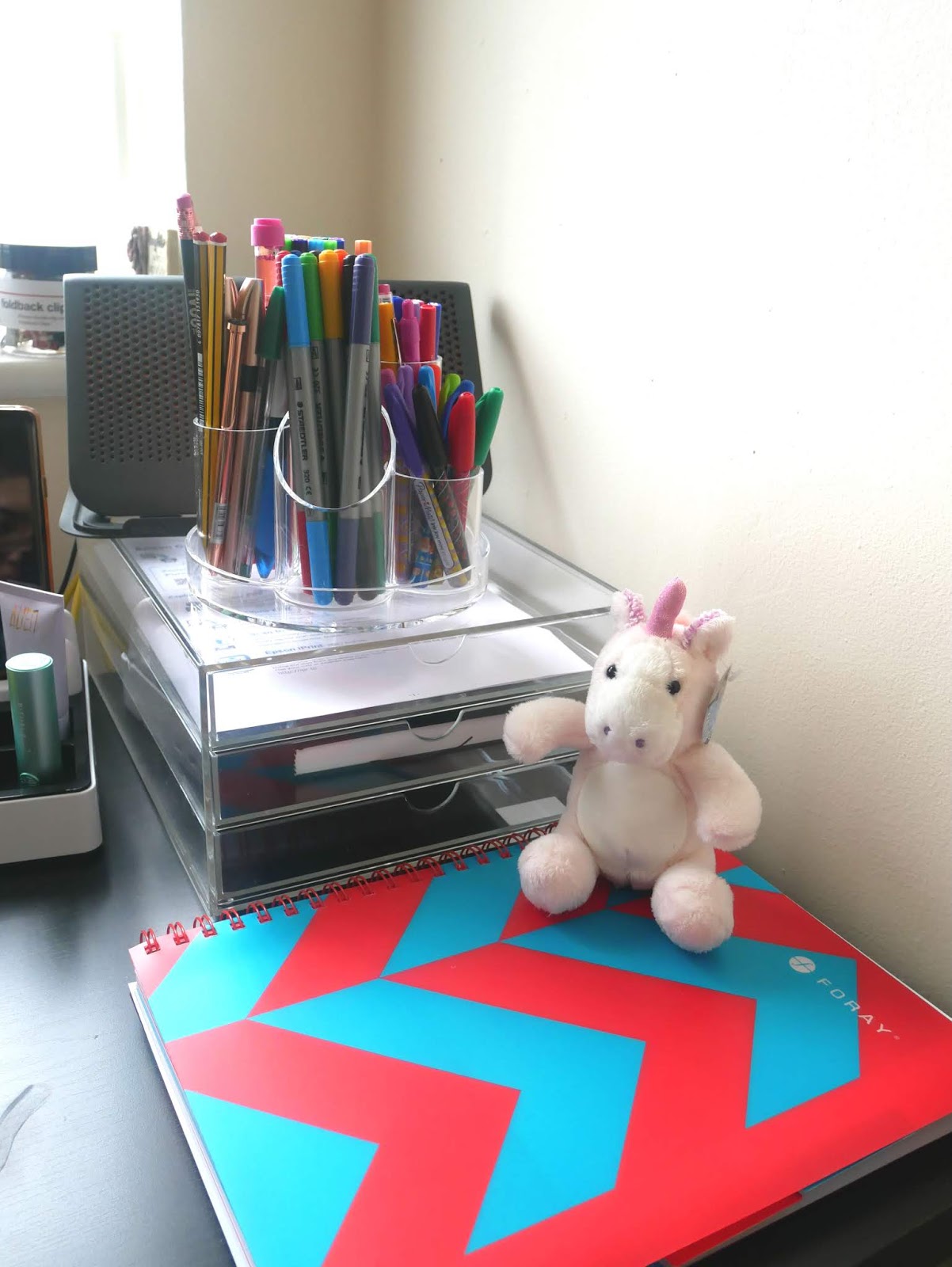 Desk Organisation Tips - Class & Glitter