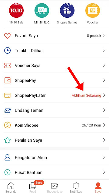 Cara Aktivasi Shopee Paylater Terbaru 2021 dengan Cepat Sampai Berhasil Cara Aktivasi Shopee Paylater Terbaru 2021 dengan Cepat Sampai Berhasil