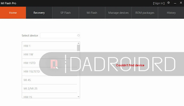 Mi Flash Pro Tool Flasher Xiaomi Redmi Terbaik Tutorial Cara Pakai Dadroidrd
